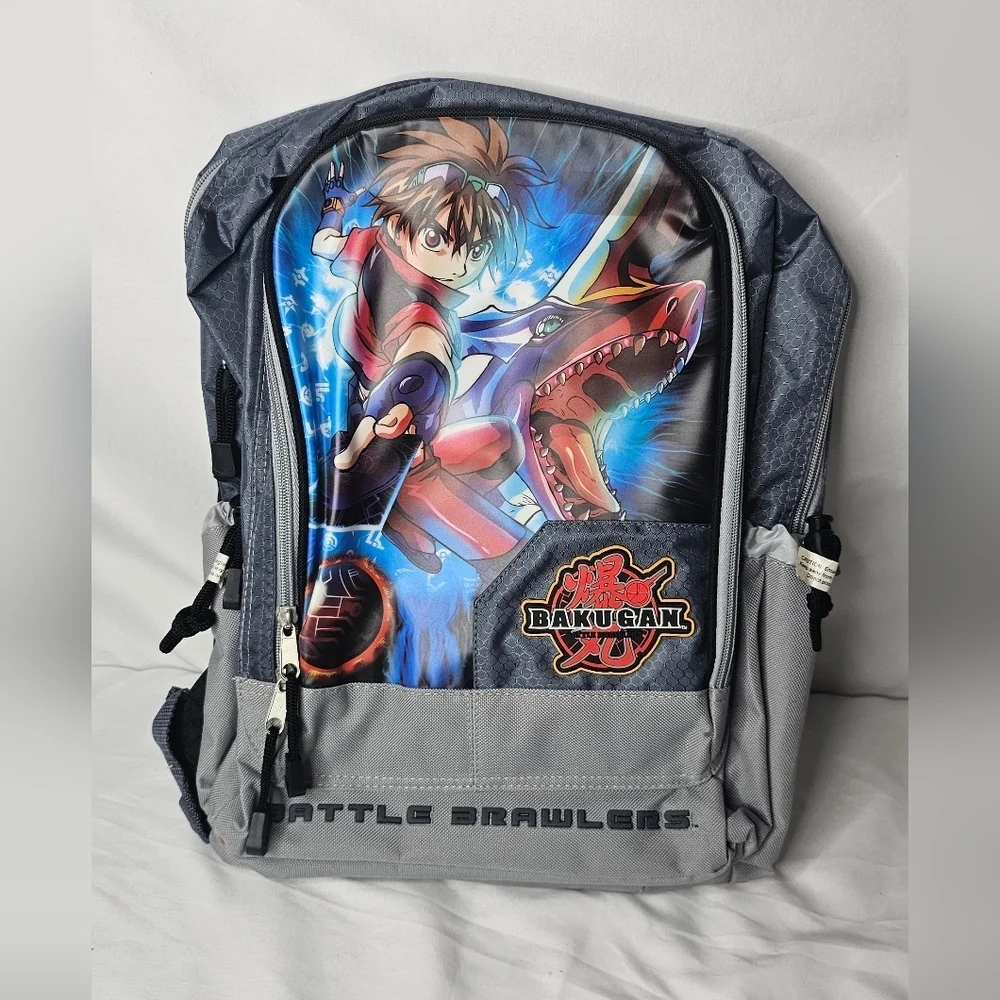 ​Vintage Bakugan Battle Brawlers Dan & Drago Backpack New With Tags Rare 2000s